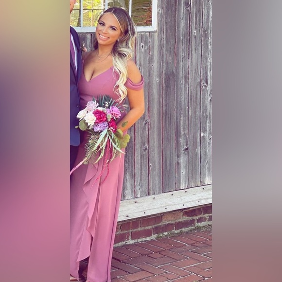 david's bridal mauve bridesmaid dresses David's Bridal | Dresses | Mauve Bridesmaid Dress
